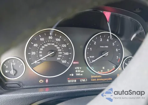 2014 BMW 328 Xi z USA, uszkodzony, nr VIN WBA3B3C57EF545212